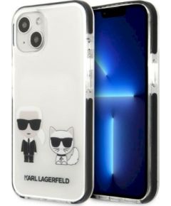 Karl Lagerfeld KLHCP13STPEKCW Защитный чехол для iPhone 13 mini 5,4" / белый Чехлы - альтернативные