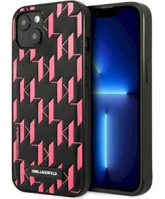 Karl Lagerfeld KLHCP13SMNMP1P Monogram Plaque Защитный чехол для iPhone 13 mini 5,4" / розовый Чехлы - альтернативные