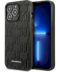 Karl Lagerfeld KLHCP13XMNMP1K Hardcase Monogram Plaque Защитный чехол для iPhone 13 Pro Max 6,7" / чёрный Чехлы - альтернативные