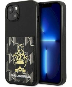 Karl Lagerfeld KLHCP13MCANCNK Karlimals Cardslot Защитный чехол для iPhone 13/14/15 6,1" / чёрный Чехлы - альтернативные