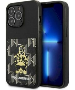 Karl Lagerfeld KLHCP13LCANCNK Hardcase Karlimals Cardslot Защитный чехол для iPhone 13 Pro / 13 6,1" / чёрный Чехлы - альтернативные
