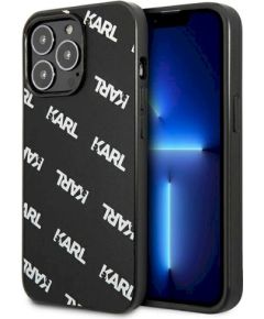 Karl Lagerfeld KLHCP13LPULMBK3 Aizsargapvalks priekš iPhone 13 Pro / 13 6,1" / melns Neoriģinālie Maciņi