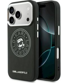 Karl Lagerfeld Point & Karl Sketch MagSafe Защитный чехол для iPhone 17 Pro / чёрный Чехлы - альтернативные