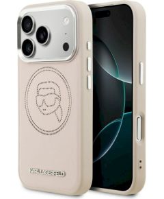 Case Karl Lagerfeld K Head Point Logo MagSafe Защитный чехол для iPhone 17 Pro / розовый Чехлы - альтернативные