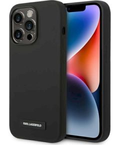 Karl Lagerfeld KLHMP14LSLMP1K Защитный чехол для iPhone 14 Pro 6,1" / чёрный Чехлы - альтернативные
