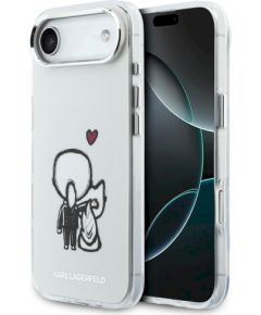 Case Karl Lagerfeld Karl & Choupette Back MagSafe Защитный чехол для iPhone Air / прозрачный Чехлы - альтернативные