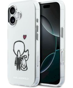 Karl Lagerfeld Karl & Choupette Back MagSafe Case Защитный чехол для iPhone 17 / прозрачный Чехлы - альтернативные