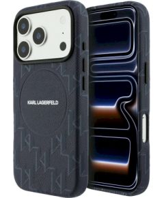Case Karl Lagerfeld Monogram logo MagSafe Защитный чехол для iPhone 17 Pro / синий Чехлы - альтернативные