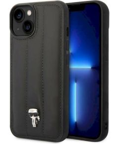 Karl Lagerfeld KLHCP14SPSQPK Puffy Ikonik Pin Hardcase Защитный чехол для iPhone 14/15/13 6,1" / чёрный Чехлы - альтернативные