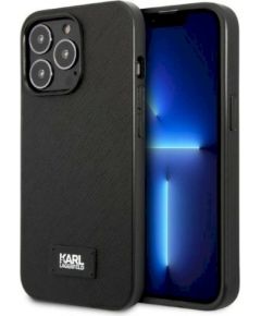 Karl Lagerfeld KLHCP13XSFMP2K Saffiano Plaque Hardcase Защитный чехол для iPhone 13 Pro Max 6,7" / чёрный Чехлы - альтернативные