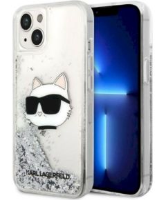 Karl Lagerfeld KLHCP14MLNCHCS Hardcase Glitter Choupette Защитный чехол для iPhone 14 Plus/15 Plus 6.7" / серебристый Чехлы - альтернативные