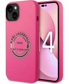 Karl Lagerfeld KLHCP14SSRSGRCF Защитный чехол для iPhone 14/15/13 6,1" / розовый Чехлы - альтернативные