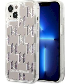 Karl Lagerfeld KLHCP14MLMNMS Aizsargapvalks priekš iPhone 14 Plus / 15 Plus 6,7" / sudraba Neoriģinālie Maciņi