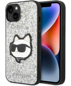 Karl Lagerfeld KLHCP14MG2CPS Hardcase Glitter Choupette Защитный чехол для iPhone 14 Plus / 15 Plus 6,7" / серебристый Чехлы - альтернативные