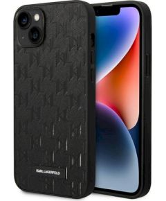 Karl Lagerfeld KLHCP14MSAKLHPK Saffiano Mono Meta Защитный чехол для iPhone 14 Plus / 15 Plus 6.7" / чёрный Чехлы - альтернативные