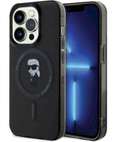 Karl Lagerfeld KLHMP14LHFCKNOK Hardcase IML Ikonik MagSafe Защитный чехол для iPhone 14 Pro 6.1" / чёрный Чехлы - альтернативные