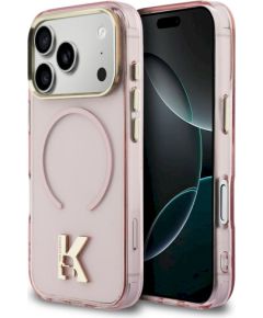 Karl Lagerfeld IML K Head Logo MagSafe Защитный чехол для iPhone 17 Pro / розовый Чехлы - альтернативные
