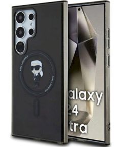 Karl Lagerfeld KLHMS24LHFCKNOK Hardcase IML Ikonik MagSafe Защитный чехол для S24 Ultra S928 / чёрный Чехлы - альтернативные