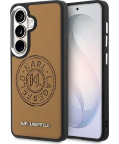 Case Karl Lagerfeld Perforated KL MagSafe Защитный чехол для Samsung Galaxy S26 / коричневый Чехлы - альтернативные