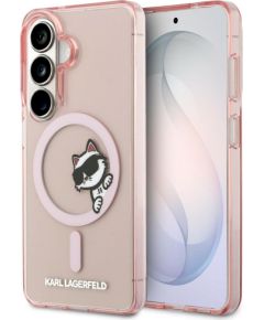 Karl Lagerfeld IML Peekaboo Choupette MagSafe Защитный чехол для Samsung Galaxy S26 / розовый Чехлы - альтернативные