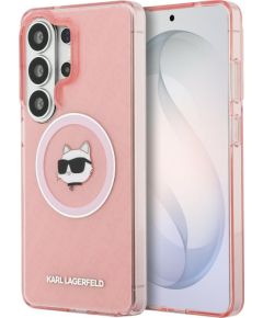 Karl Lagerfeld IML Repeated Choupette MagSafe Case Защитный чехол для Samsung Galaxy S26 Ultra / розовый Чехлы - альтернативные