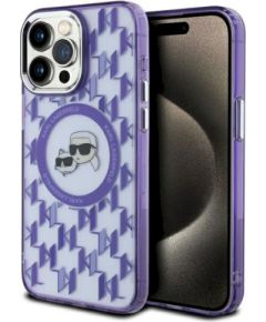Karl Lagerfeld KLHMP15LHMCKMHU Защитный чехол для iPhone 15 Pro 6.1" / фиолетовый Чехлы - альтернативные