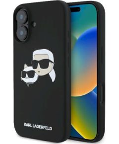 Karl Lagerfeld KLHMP16SSKCHPPLK Защитный чехол для iPhone 16 6.1" / чёрный Чехлы - альтернативные