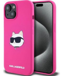 Karl Lagerfeld KLHMP15MSCHPPLF Защитный чехол для iPhone 15 Plus / 14 Plus 6.7" / фуксия Чехлы - альтернативные