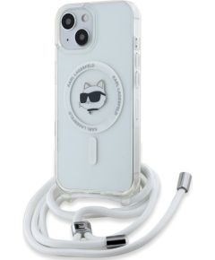 Karl Lagerfeld KLHMP14SHCCHNT Hardcase IML Choupette Head & Cord Защитный чехол для iPhone 14/13/15 6.1" / прозрачный Чехлы - альтернативные