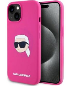 Karl Lagerfeld KLHMP15SSKHPPLF Защитный чехол для iPhone 15 6.1" / фуксия Чехлы - альтернативные