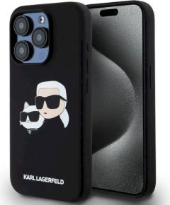 Karl Lagerfeld KLHMP15LSKCHPPLK Защитный чехол для iPhone 15 Pro 6.1" / чёрный Чехлы - альтернативные