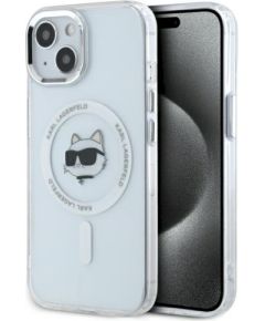 Karl Lagerfeld KLHMP15MHLSCHH Защитный чехол для iPhone 15 Plus 6.7" / белый Чехлы - альтернативные