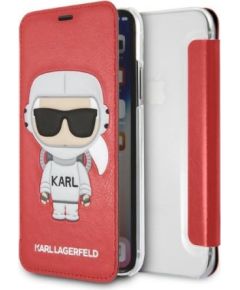 Karl Lagerfeld KLFLBKPXKSCORE Karl Space Cosmonaut Чехол для планшета для iPhone X/XS / красный Чехлы - альтернативные