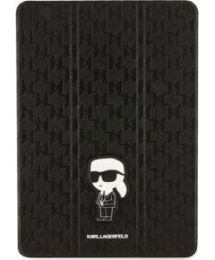 Karl Lagerfeld KLFC10SAKHPKK Защитный чехол для iPad 10.2" Folio Magnet Allover Cover Saffiano Monogram Iko / чёрный Сумки, чехлы для планшетников