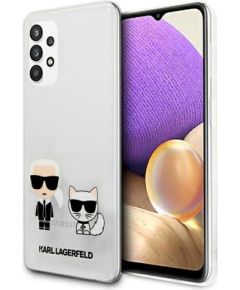 Karl Lagerfeld KLHCA32CKTR A326 A32 5G hardcase Защитный чехол для Karl & Choupette / прозрачный Чехлы - альтернативные