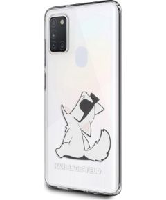 Karl Lagerfeld KLHCM21CFNRC M21 M215 Aizsargapvalks priekš Choupette Fun / caurspīdīgs Neoriģinālie Maciņi