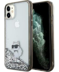 Karl Lagerfeld KLHCN61LKCNSK Liquid Glitter Choupette Защитный чехол для iPhone 11/Xr 6.1" / прозрачный Чехлы - альтернативные