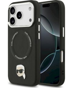 Karl Lagerfeld Karl Pin MagSafe Case Защитный чехол для iPhone 17 Pro / чёрный Чехлы - альтернативные
