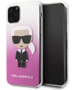 Karl Lagerfeld KLHCN58TRDFKPI Защитный чехол для iPhone 11 Pro / розовый градиент Чехлы - альтернативные