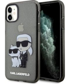 Karl Lagerfeld KLHCN61HNKCTGK Aizsargapvalks priekš iPhone 11/XR 6,1" / melns Neoriģinālie Maciņi