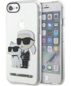 Karl Lagerfeld KLHCI8HNKCTGT Aizsargapvalks priekš iPhone 7/8/SE 2020 / SE 2022 / caurspīdīgs Neoriģinālie Maciņi