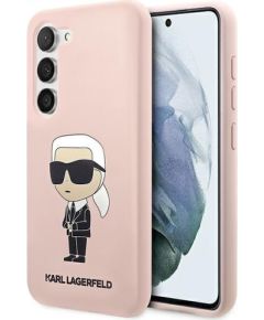 Karl Lagerfeld KLHCS23SSNIKBCP S23 S911 Hardcase Silicone Ikonik Защитный чехол / розовый Чехлы - альтернативные