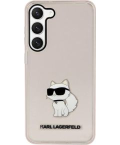 Karl Lagerfeld KLHCS23SHNCHTCP S23 S911 Ikonik Choupette Защитный чехол / розовый Чехлы - альтернативные