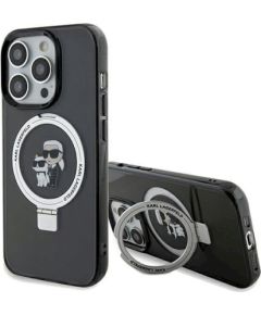 Karl Lagerfeld KLHMP14LHMRSKCK Ring Stand Hardcase Защитный чехол для iPhone 14 Pro 6.1" / чёрный Чехлы - альтернативные