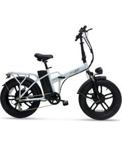 Saliekamais elektriskais velosipēds Skyjet Robusto White Электрические велосипеды