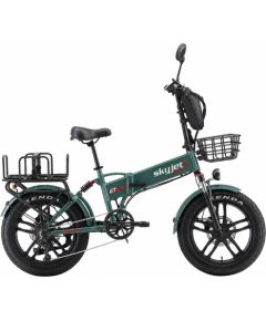 Saliekamais elektriskais velosipēds Skyjet GTIII PRO PLUS Green Электрические велосипеды