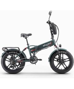 Saliekamais elektriskais velosipēds Skyjet GTIII PRO Green Электрические велосипеды