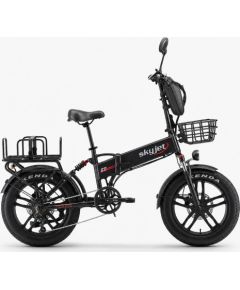 Saliekamais elektriskais velosipēds Skyjet GTIII PRO PLUS Black Электрические велосипеды