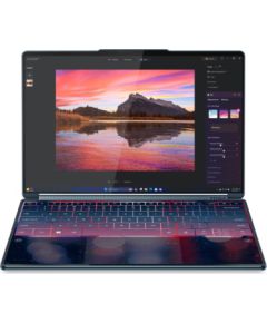 Lenovo Yoga Book 9 14IAH10 Intel Tidal Teal 2x14 " OLED Touchscreen 2.8K WQXGA+ 2880 x 1800 pixels Intel Core Ultra 7 255H 32 GB Soldered LPDDR5X Solid-state drive capacity 1000 GB Intel Arc 140T GPU Windows 11 Home 802.11be Bluetooth version 5.4 Keyboard Ноутбуки