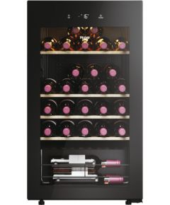 Haier Wine Bank 50 Serie 3 HWS34GGH1 Compressor wine cooler Freestanding Black 34 bottle(s) Jaunumi Sadz. tehnika